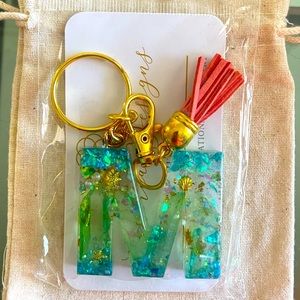 Beautiful Art Resin Keychains